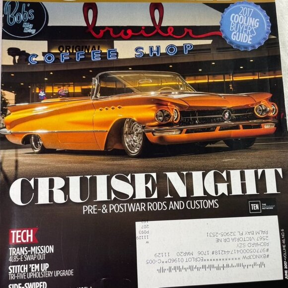 Street Rodder Magazine June 2017 u Vol 46 No 6 Car Restoration Tips Tricks Tech - Picture 2 of 8